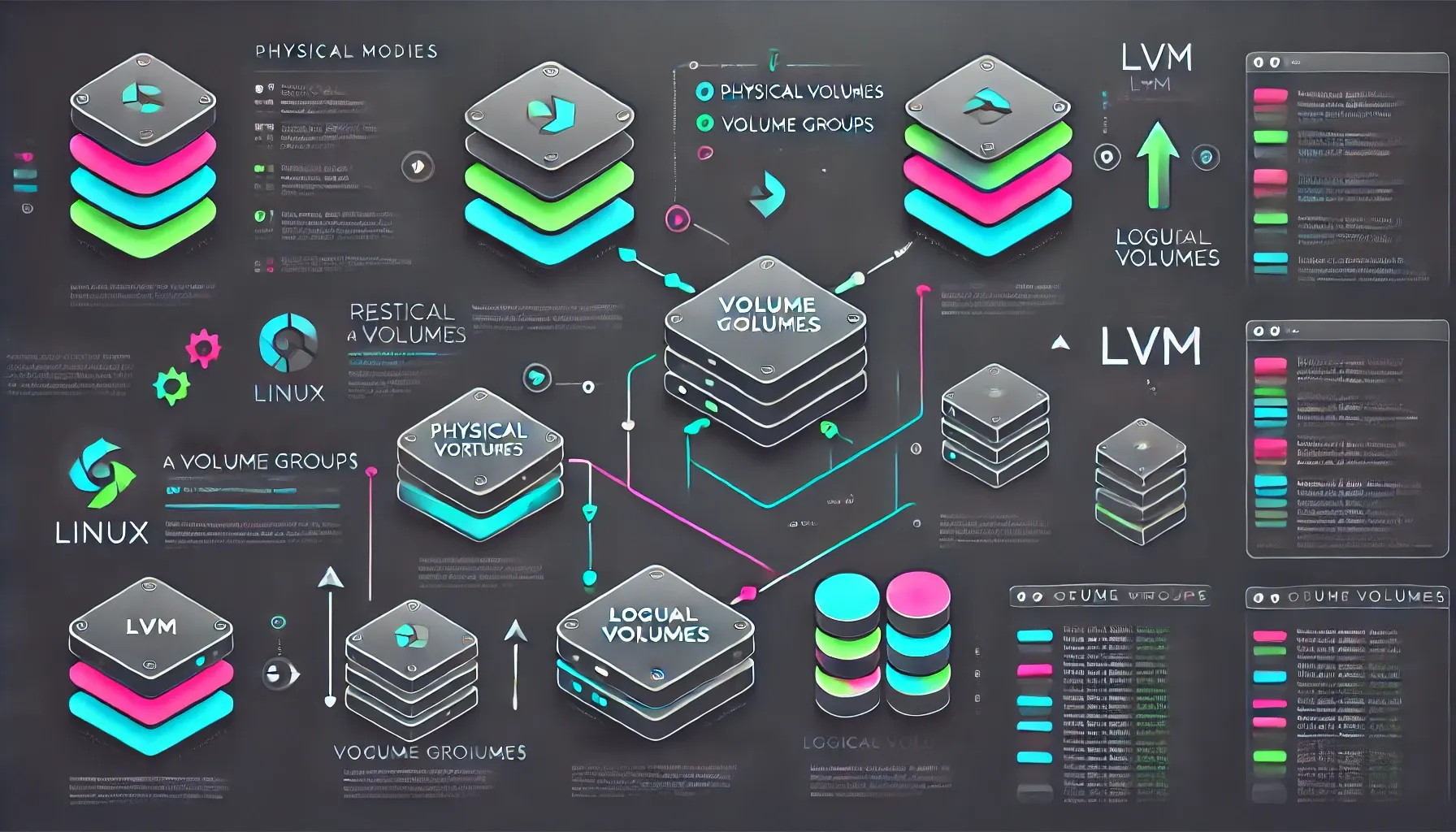 Linux Expand disk space on LVM